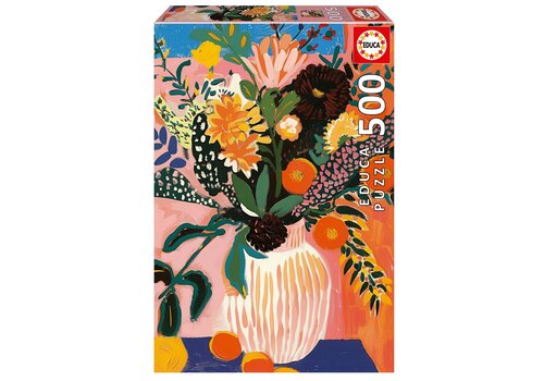 Educa Fleur Boho - 500 pièces 