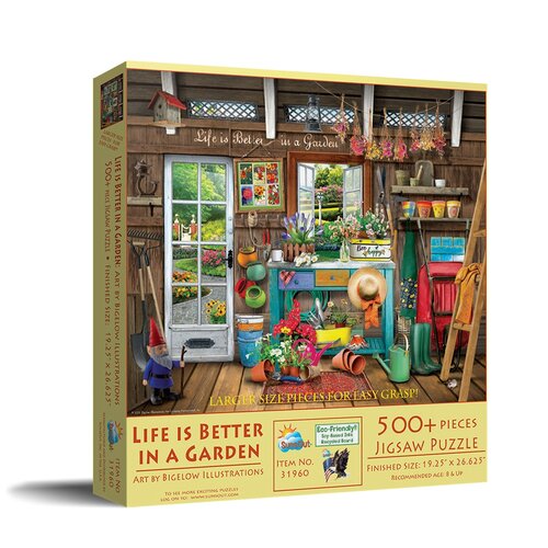  SUNSOUT Life is Better in a Garden - 500 XXL stukjes 