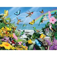 thumb-Hummingbirds at the Beach- puzzle de 500 XXL pièces-2