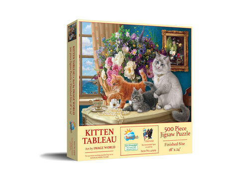  SUNSOUT Kitten Tableau - 500 XXL pièces 