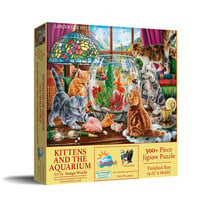 thumb-Kittens and the Aquarium - legpuzzel van 500 XXL stukjes-2