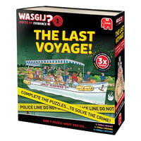 thumb-PRE-ORDER - Wasgij Pieces of Evidence 1 - Le Dernier Voyage! - 3 puzzles (2x 500 + 1x 1000 pièces)-5