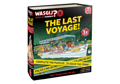  Jumbo Wasgij Pieces of Evidence 1 - Le Dernier Voyage! 