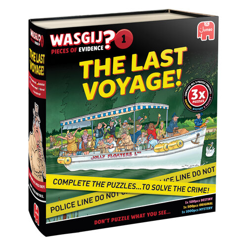  Jumbo Wasgij Pieces of Evidence 1 - The Last Voyage! 