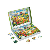 thumb-Puppy Spring - Connecting Pieces - framepuzzel van 48 stukjes-4