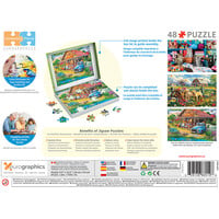 thumb-Country Store - Connecting Pieces - framepuzzel van 48 stukjes-3
