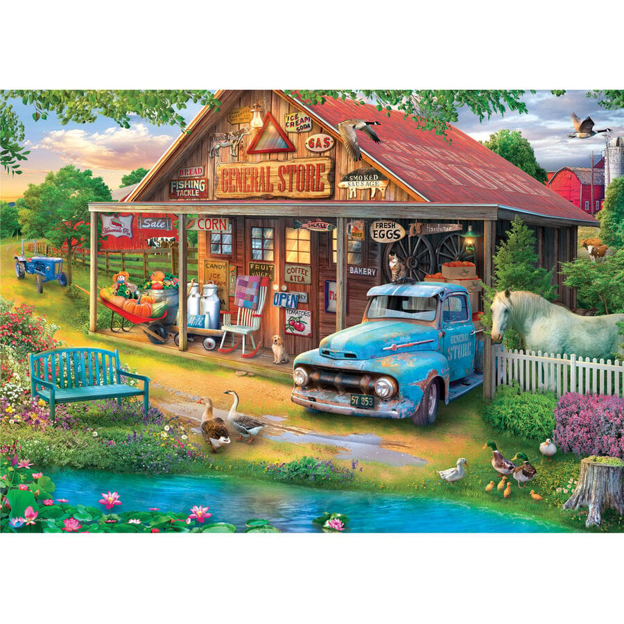 Country Store - Connecting Pieces - framepuzzel van 48 stukjes-2