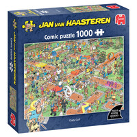 thumb-PRE-ORDER - Crazy Golf - Jan van Haasteren - puzzle of 1000 pieces-1