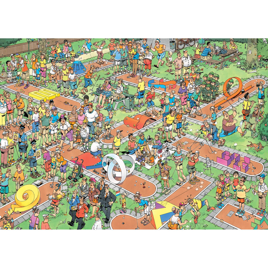 PRE-ORDER - Crazy Golf - Jan van Haasteren - puzzel van 1000 stukjes-2