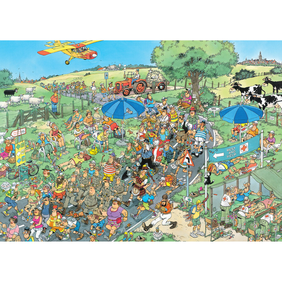 PRE-ORDER - The March - Jan van Haasteren - puzzle of 1000 pieces-2