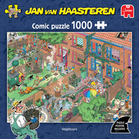 thumb-PRE-ORDER - Neighbours - Jan van Haasteren - puzzel van 1000 stukjes-3