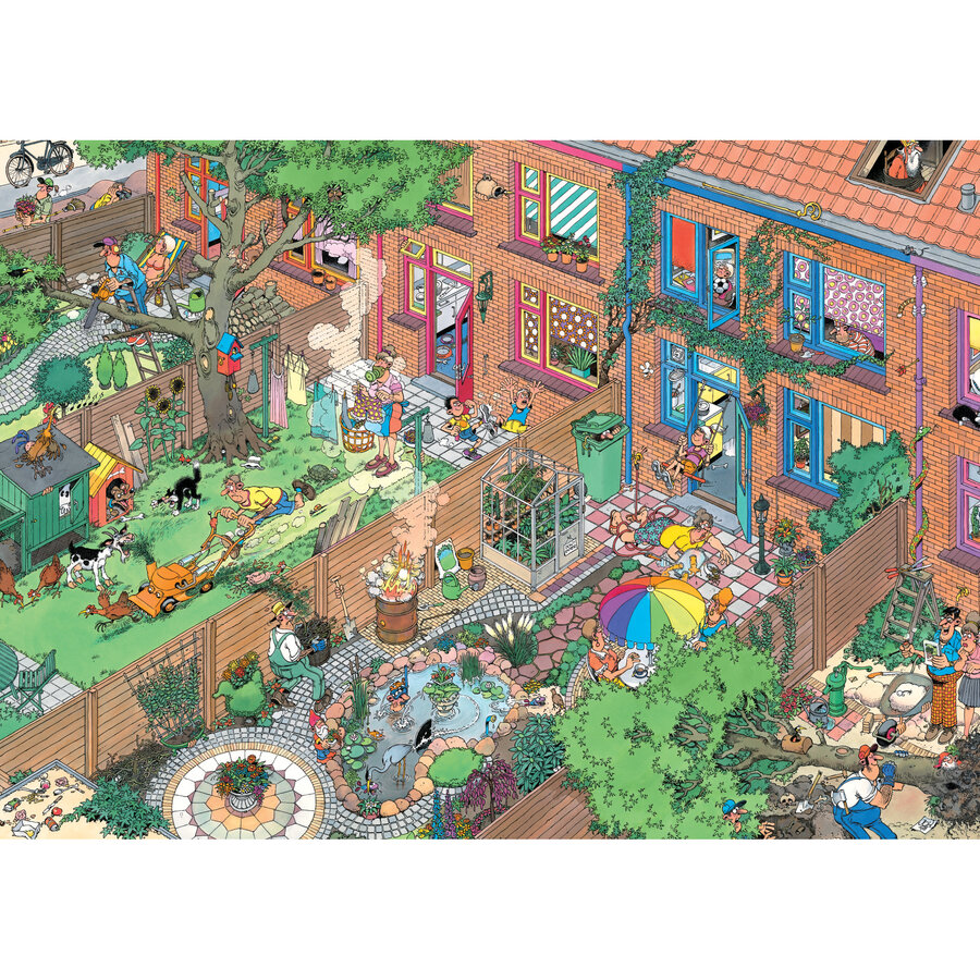 PRE-ORDER - Neighbours - Jan van Haasteren - puzzle of 1000 pieces-2