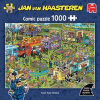 thumb-PRE-ORDER - Food Truck Festival - Jan van Haasteren - puzzle of 1000 pieces-3