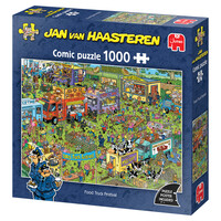 thumb-PRE-ORDER - Food Truck Festival - Jan van Haasteren - puzzle of 1000 pieces-4