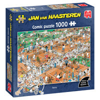 thumb-PRE-ORDER - Tennis - Jan van Haasteren - puzzel van 1000 stukjes-1