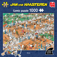 thumb-PRE-ORDER - Tennis - Jan van Haasteren - puzzle of 1000 pieces-3