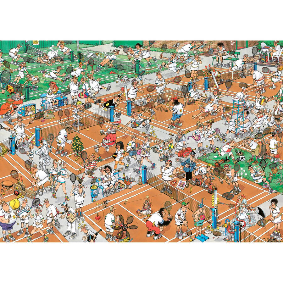PRE-ORDER - Tennis - Jan van Haasteren - puzzel van 1000 stukjes-2