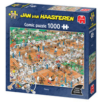 thumb-PRE-ORDER - Tennis - Jan van Haasteren - puzzle de 1000 pièces-4