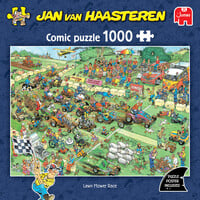 thumb-Lawn Mower Race - Jan van Haasteren - puzzle de 1000 pièces-3