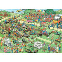 thumb-Lawn Mower Race - Jan van Haasteren - puzzle de 1000 pièces-2