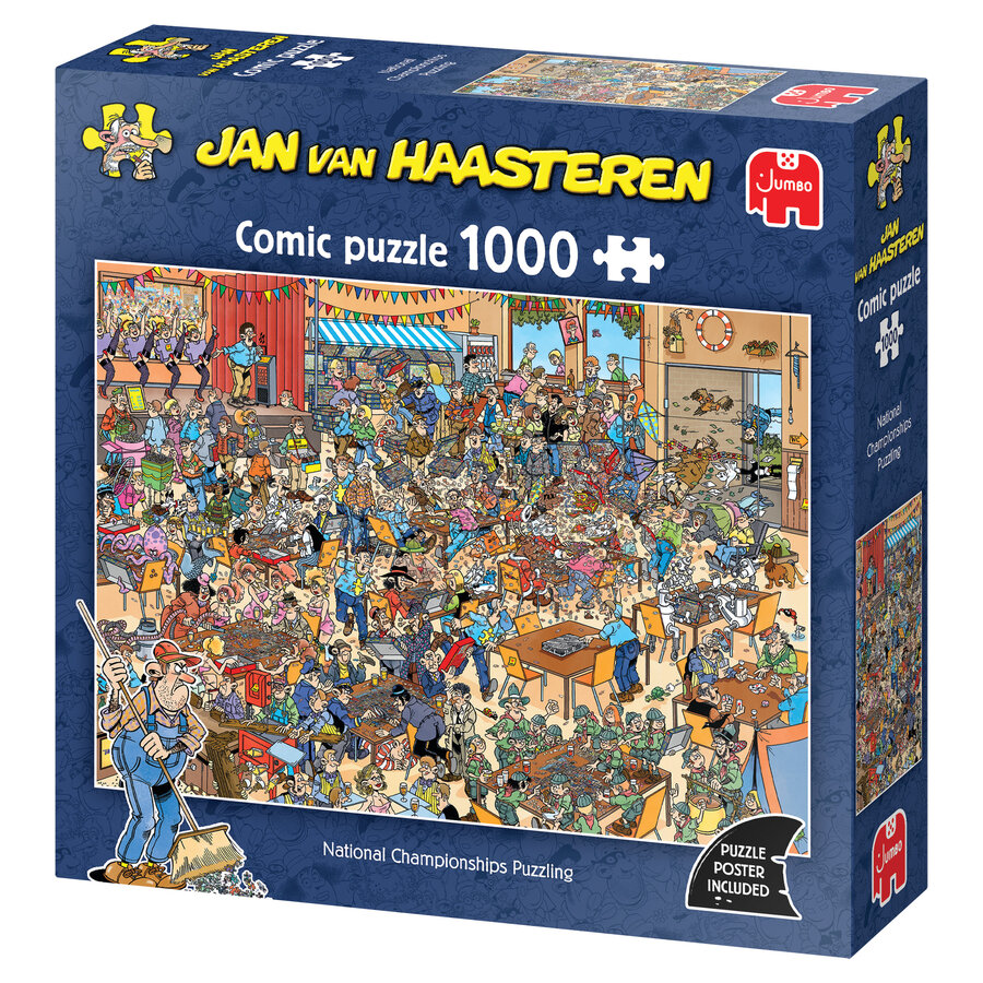 PRE-ORDER - National Championships Puzzling - Jan van Haasteren - puzzle of 1000 pieces-4