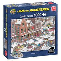 thumb-PRE-ORDER - Streetlife - Jan van Haasteren - puzzle of 1000 pieces-1