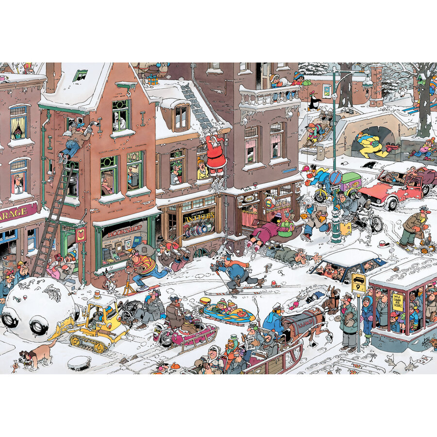 PRE-ORDER - Streetlife - Jan van Haasteren - puzzle of 1000 pieces-2