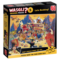 thumb-PRE-ORDER - Wasgij Original 5 - Late Booking! - puzzle de 1000 pièces-1