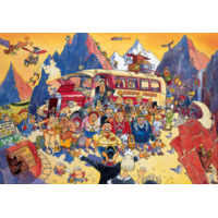 thumb-PRE-ORDER - Wasgij Original 5 - Late Booking! - puzzle de 1000 pièces-2
