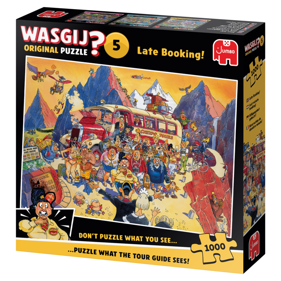 PRE-ORDER - Wasgij Original 5 - Late Booking! - puzzle de 1000 pièces-4