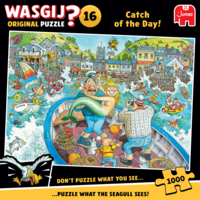 thumb-PRE-ORDER - Wasgij Original 16 - Catch of the Day! - puzzle de 1000 pièces-3