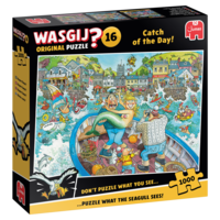 thumb-Wasgij Original 16 - Catch of the Day! - puzzel van 1000 stukjes-1