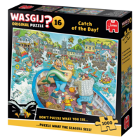 thumb-PRE-ORDER - Wasgij Original 16 - Catch of the Day! - puzzle de 1000 pièces-4