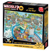 thumb-Wasgij Original 16 - Catch of the Day! - puzzel van 1000 stukjes-4