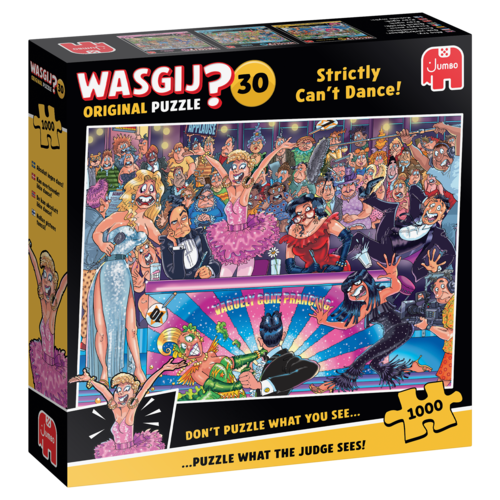  Jumbo PRE-ORDER - Wasgij Original 30 - Strictly can't Dance! - 1000 pièces 