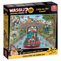 thumb-PRE-ORDER - Wasgij Original 33 - Calm on the Canal! - puzzle de 1000 pièces-1