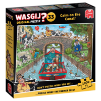 thumb-Wasgij Original 33 - Calm on the Canal! - puzzel van 1000 stukjes-1