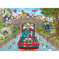 thumb-PRE-ORDER - Wasgij Original 33 - Calm on the Canal! - puzzle de 1000 pièces-2