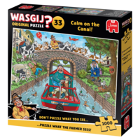 thumb-PRE-ORDER - Wasgij Original 33 - Calm on the Canal! - puzzle de 1000 pièces-4