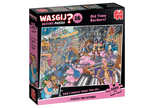  Jumbo PRE-ORDER - Wasgij Destiny 16 - Old Time Rockers! - 1000 pièces 