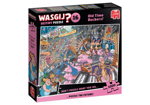  Jumbo Wasgij Destiny 16 - Old Time Rockers! - 1000 pieces 