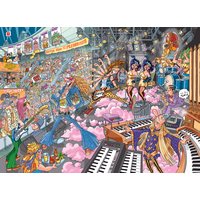 thumb-PRE-ORDER - Wasgij Destiny 16 - Old Time Rockers! - puzzle de 1000 pièces-2