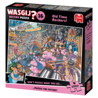 thumb-PRE-ORDER - Wasgij Destiny 16 - Old Time Rockers! - puzzle de 1000 pièces-4