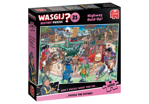  Jumbo PRE-ORDER - Wasgij Destiny 21 - Highway Hold-Up! - 1000 pièces 