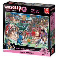 thumb-PRE-ORDER - Wasgij Destiny 21 - Highway Hold-Up! - puzzle de 1000 pièces-4