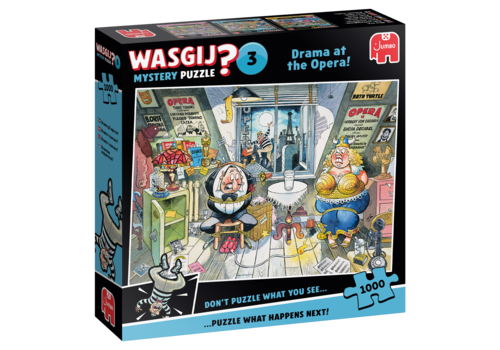  Jumbo PRE-ORDER - Wasgij Mystery 3 - Drama at the Opera! - 1000 pièces 