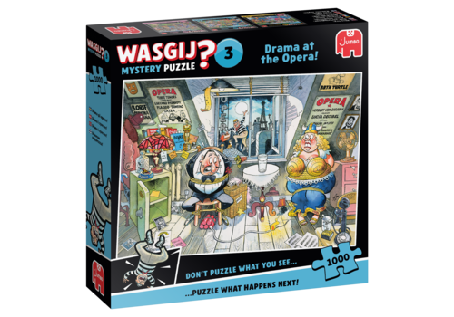  Jumbo Wasgij Mystery 3 - Drama at the Opera! - 1000 pieces 