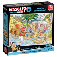 thumb-PRE-ORDER - Wasgij Mystery 6 - Camping Commotion! - puzzle de 1000 pièces-1