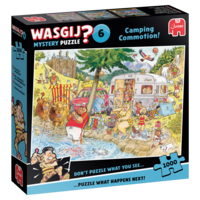 thumb-Wasgij Mystery 6 - Camping Commotion! - jigsaw puzzle of 1000 pieces-1