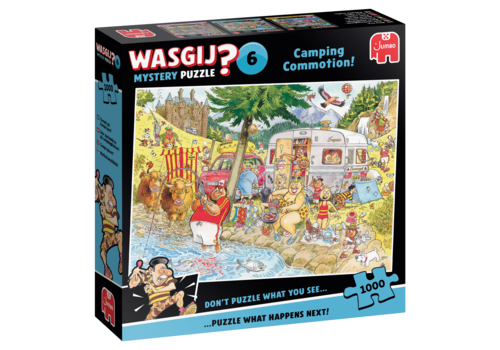  Jumbo PRE-ORDER - Wasgij Mystery 6 - Camping Commotion! - 1000 pièces 